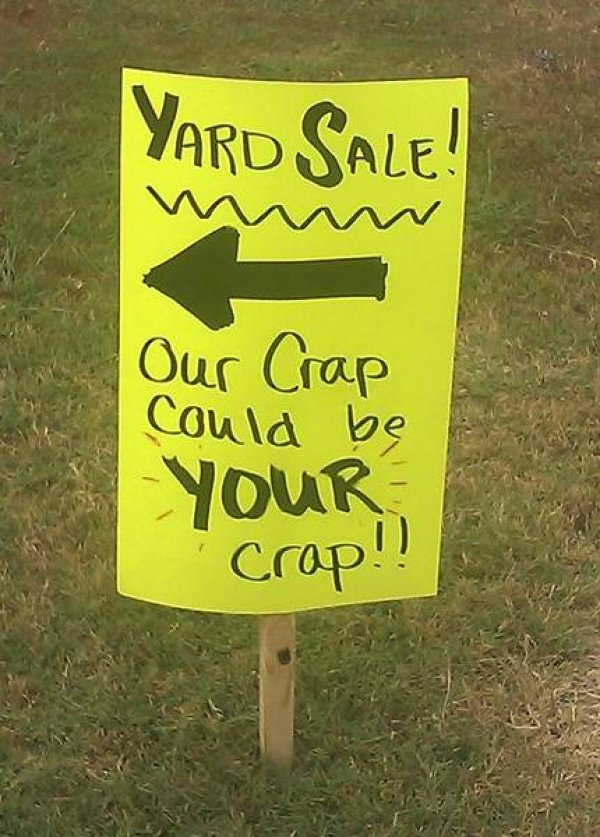 Random Carolina Parrothead Brain Droppings Yard Sale Hell