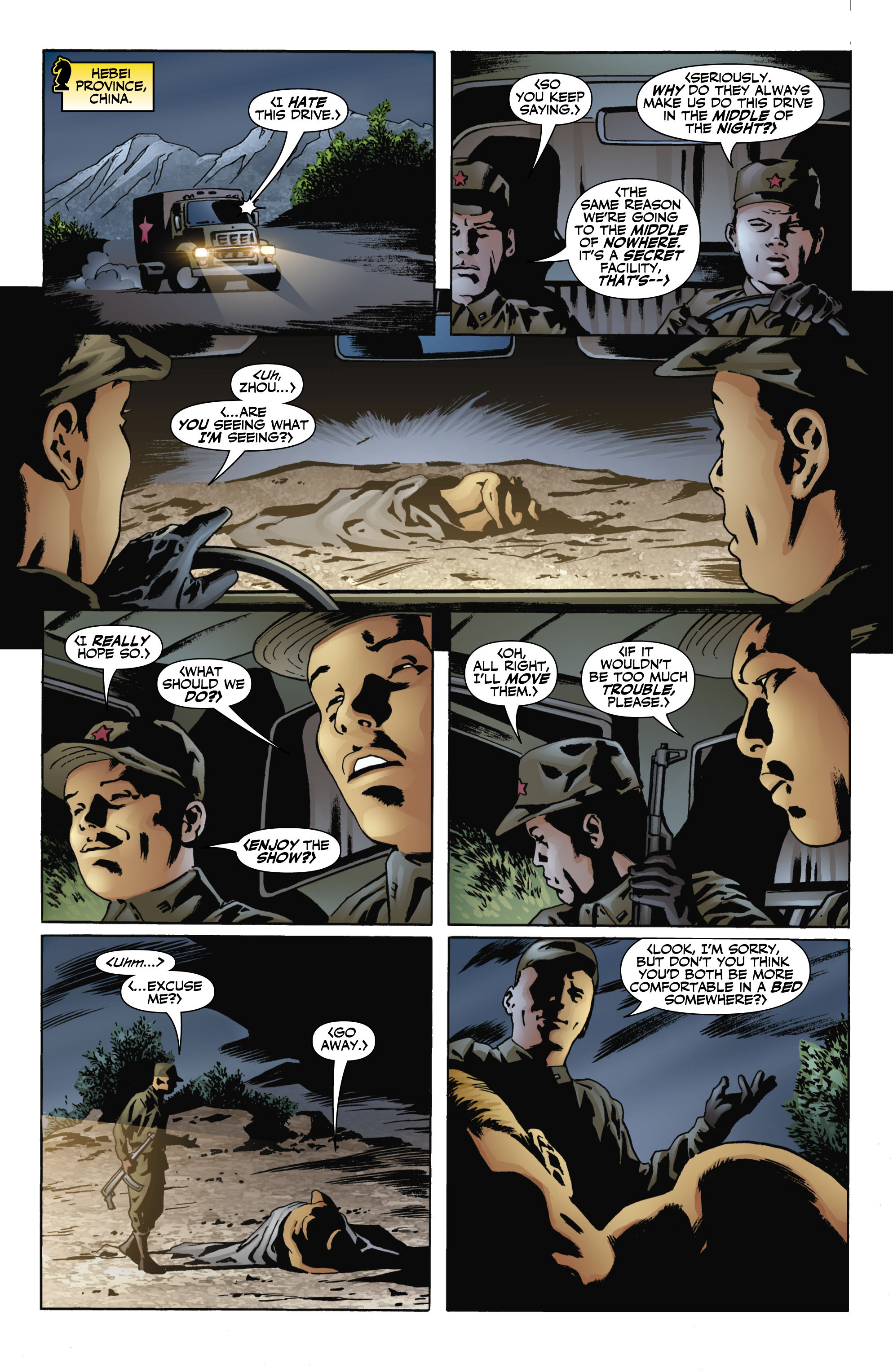 Read online Checkmate (2006) comic -  Issue #3 - 2