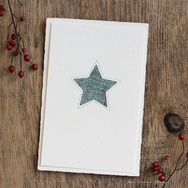 der kleine klecks: Dreierlei vom Stern an Hagebutte