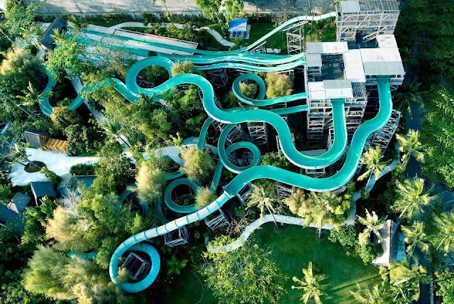 Water boom Bali in Indonesia ~ Glittering Gems