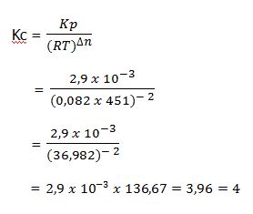 Tutorial Menjawab Soal Tentang Menghitung Konstanta Kesetimbangan Kc Dan Kp Your Chemistry A