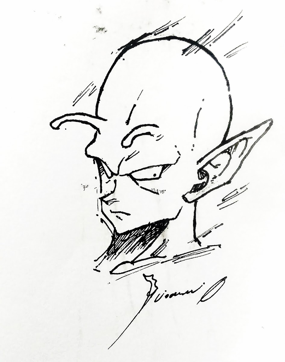 Gianni Artistico Dibujo de Piccolo Dragon Ball Z