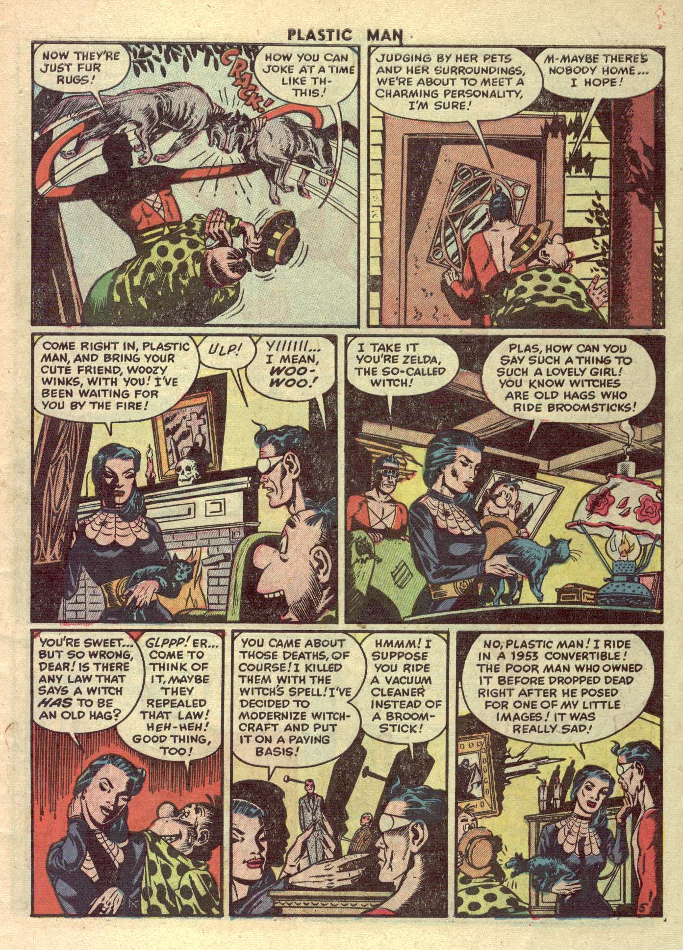 Read online Plastic Man (1943) comic -  Issue #42 - 7