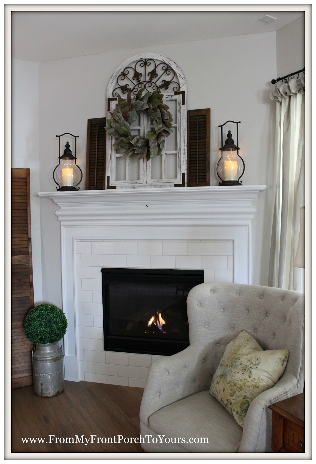 from my front porch to yours farmhouse fireplace mantel from my front porch to yours farmhouse fireplace mantel