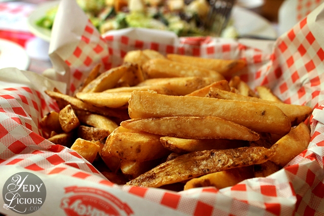 Parmessan Fries at Shakey's