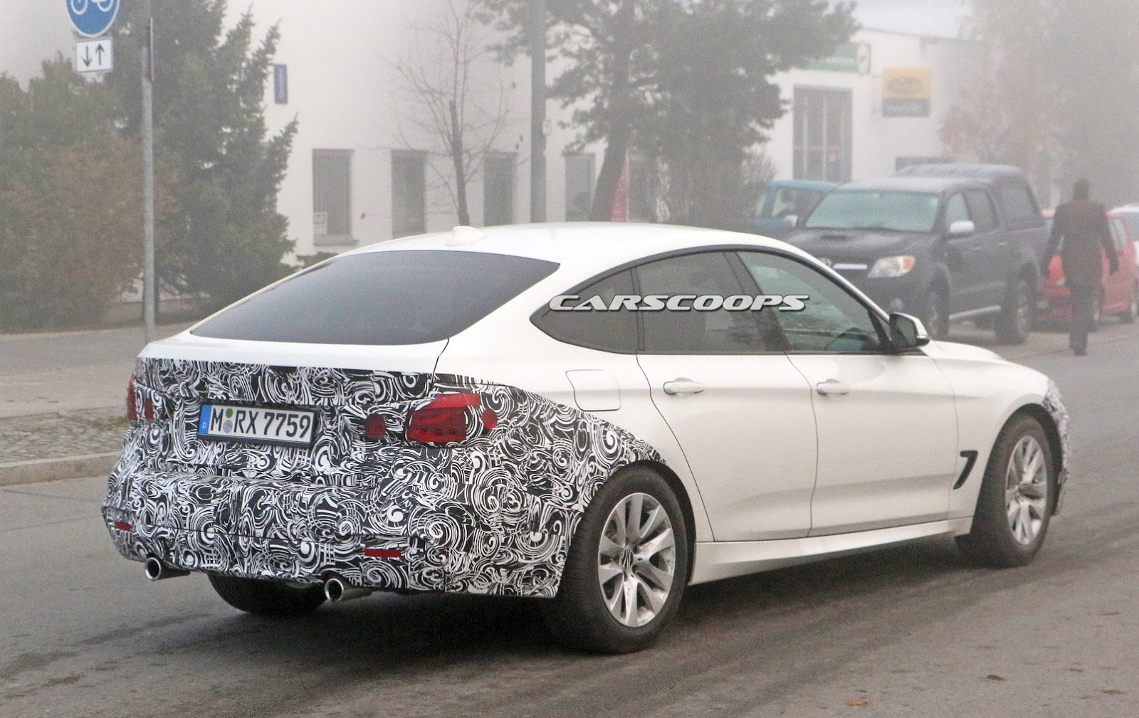 2017 Bmw 3 Series Gt Spied With A Barely Noticeable Makeover Carscoops Photo Gallery