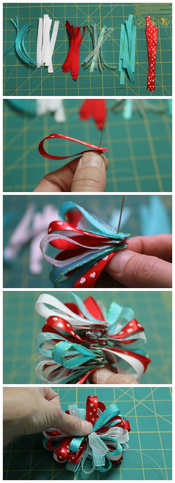 Dr. Seuss Inspired Loopy Bow Tutorial