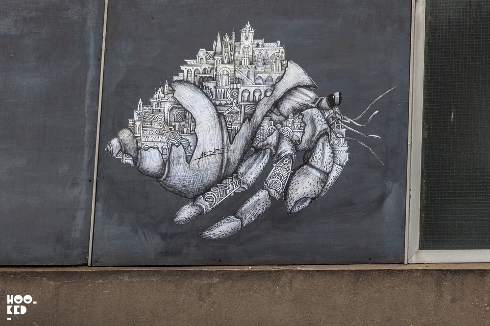 French street artist Ardif's Ornate Mechanimals in London. Photo ©Hookedblog / Mark Rigney French street artist Ardif's Ornate Mechanimals in London. Photo ©Hookedblog / Mark Rigney