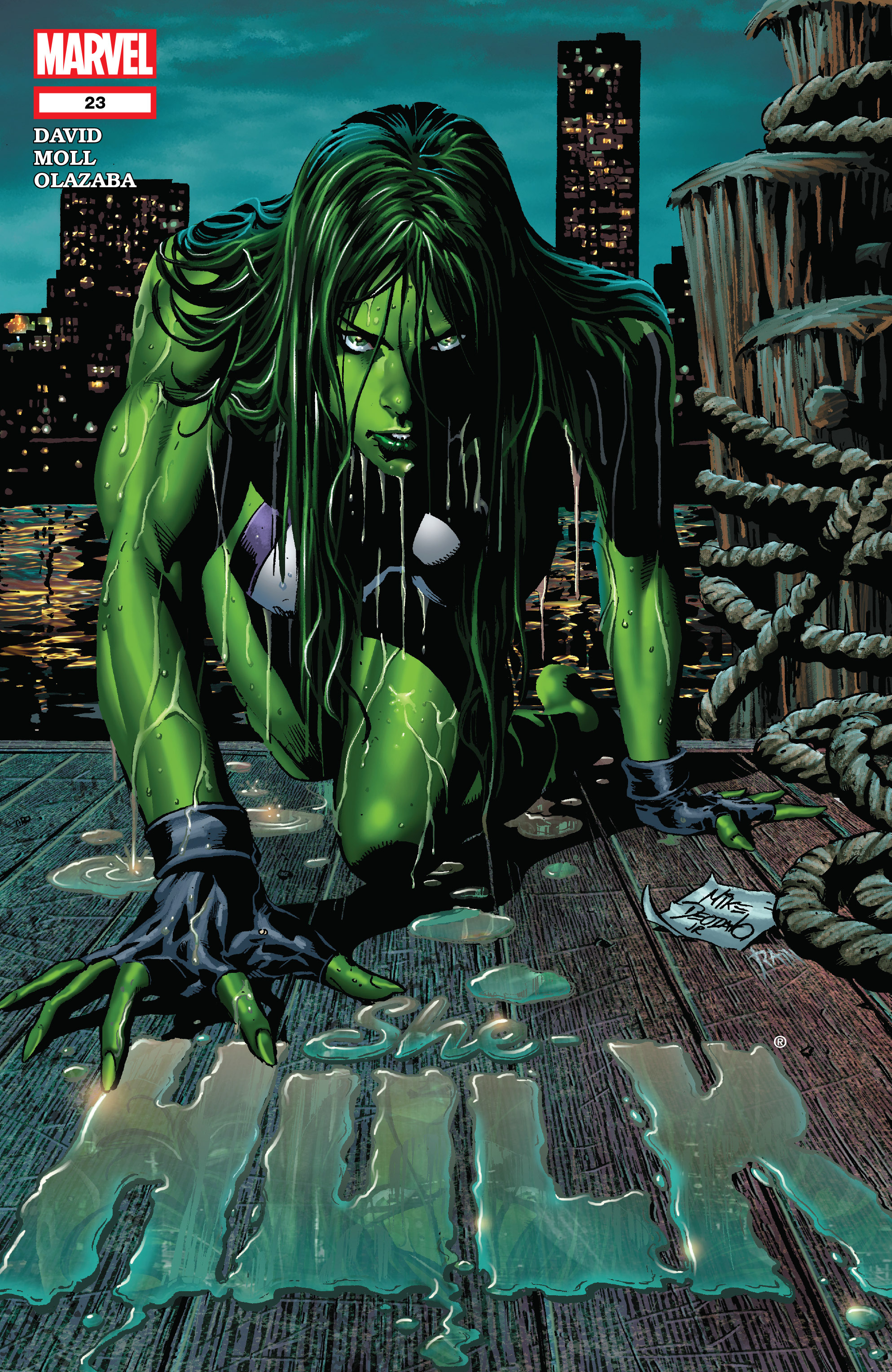 Read online She-Hulk (2005) comic -  Issue #23 - 1