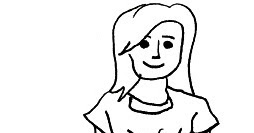 PÁGINA EDUCATIVA MADRE CREATIVA: DIBUJOS DE MUJERES JOVENES PARA