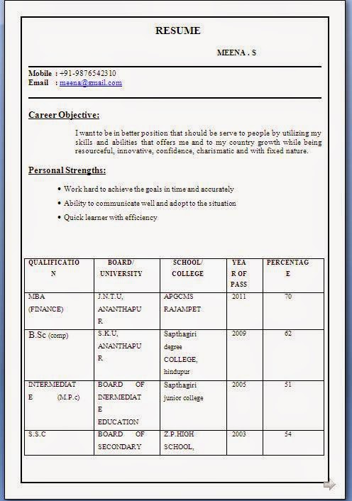 dlsu resume format