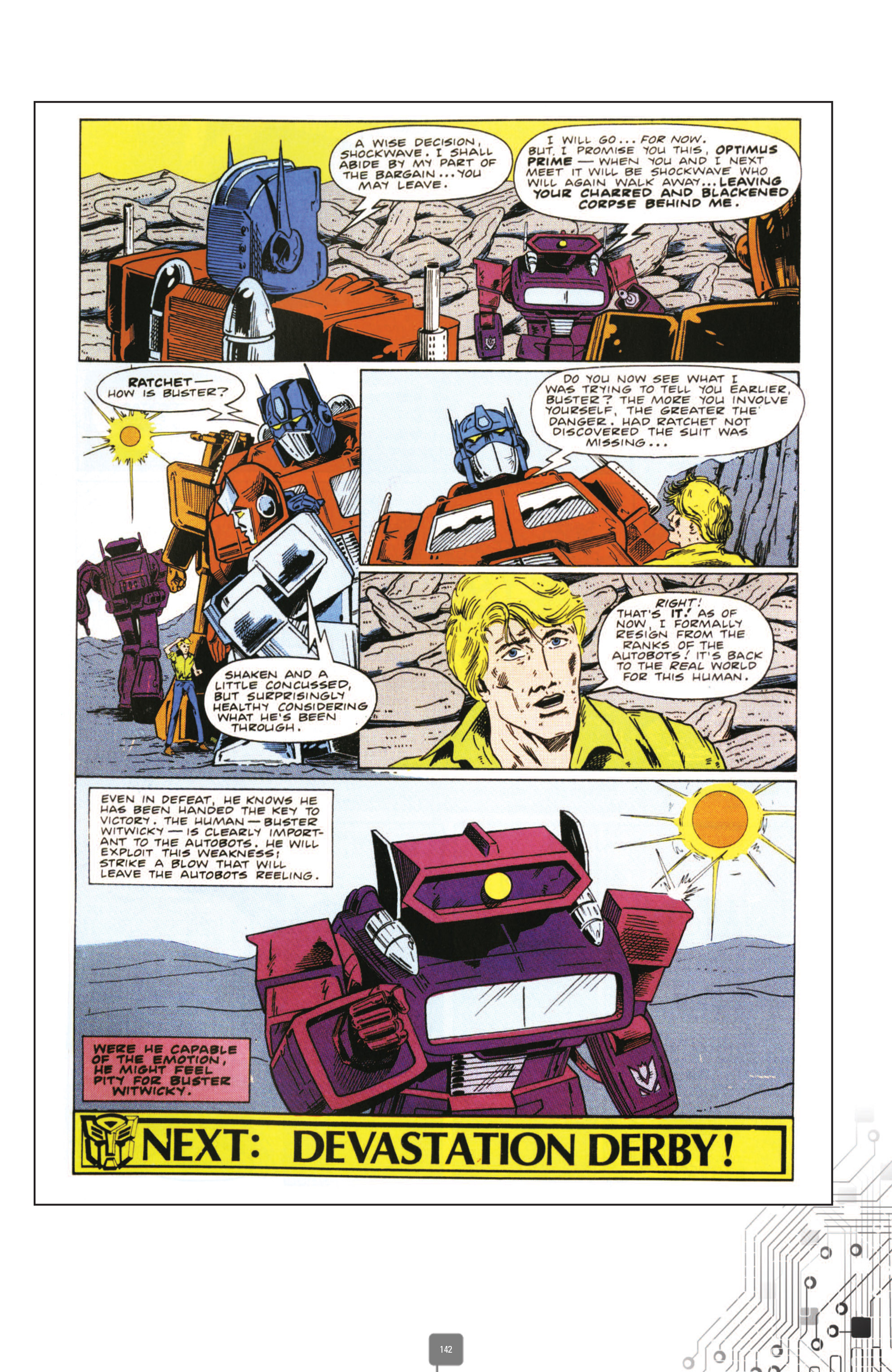 Read online The Transformers Classics UK comic -  Issue # TPB 2 - 143