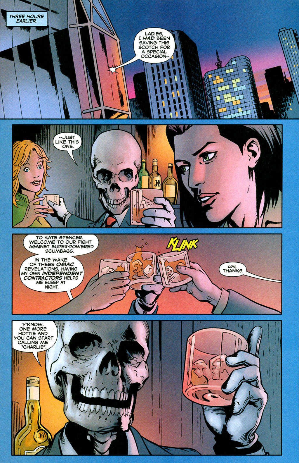 Read online Manhunter (2004) comic -  Issue #17 - 4
