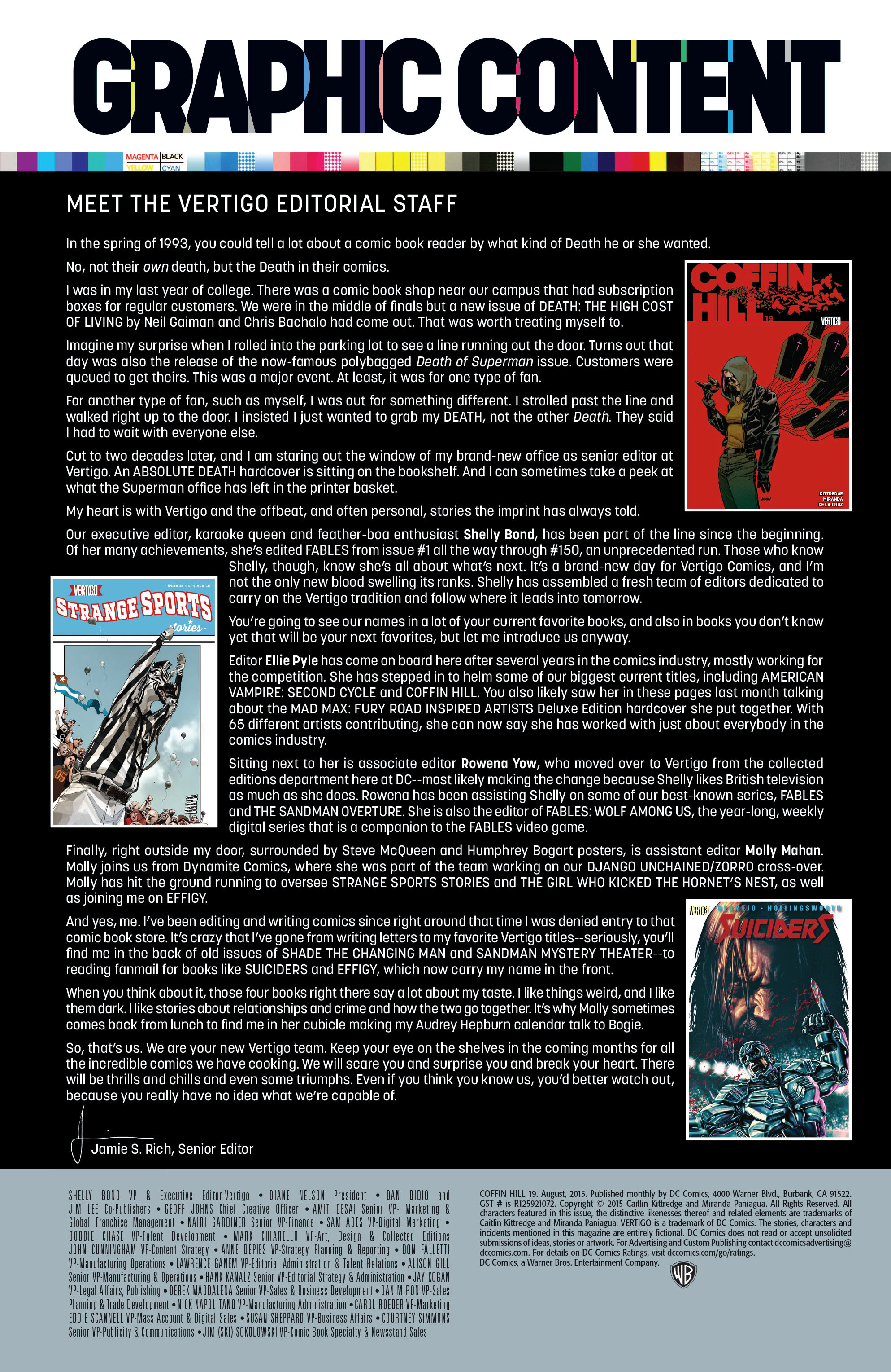 Read online Coffin Hill comic -  Issue #19 - 23