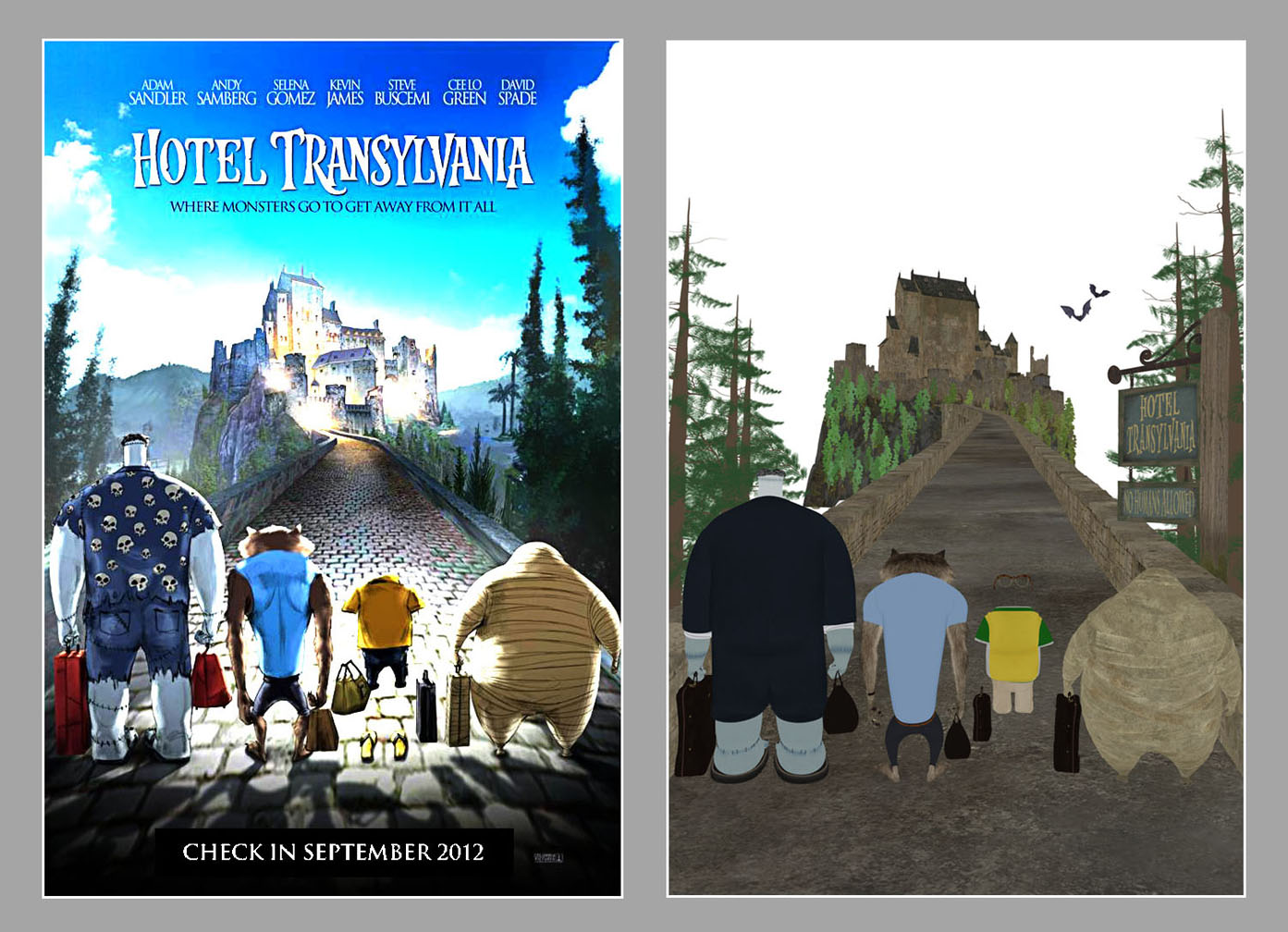 A R M A N D S E R R A N O: Evolution of Hotel Transylvania Teaser Poster