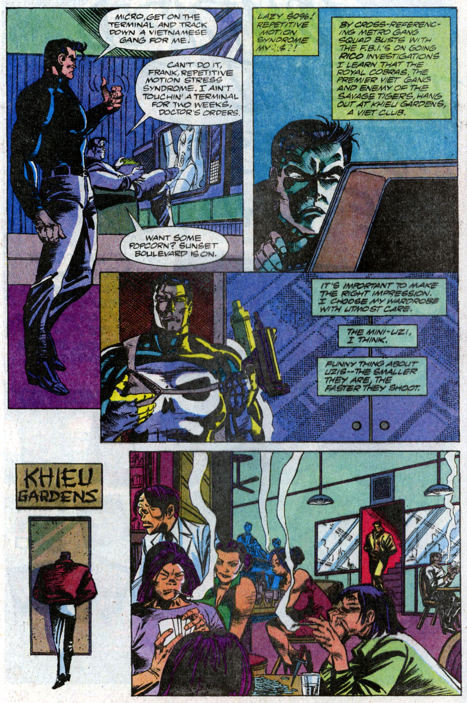 The Punisher (1987) Issue #51 - Golden Buddha #58 - English 6