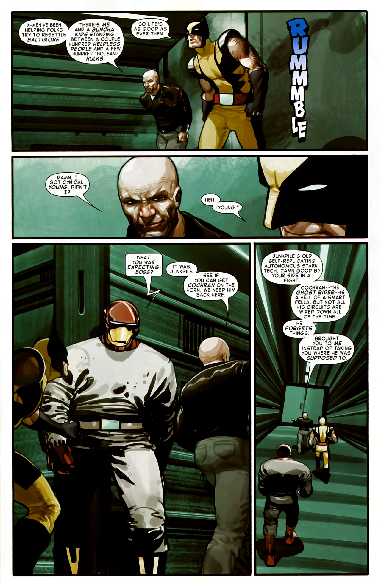 Read online Timestorm 2009/2099: X-Men comic -  Issue # Full - 7