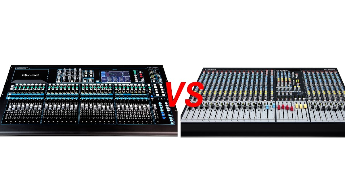 Hobi Sound System Mixer digital vs analog