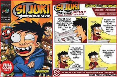 komik lokal si juki contoh komik lokal si juki