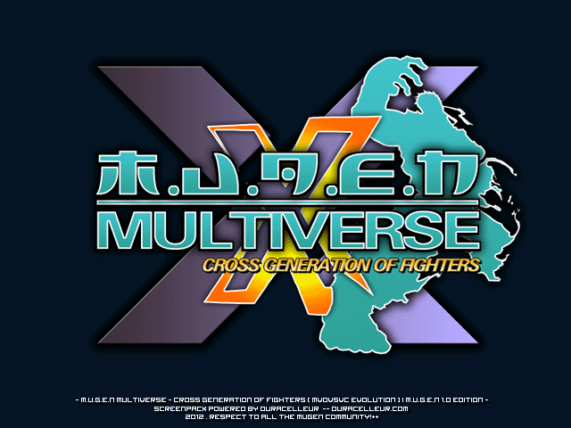 Mugen Multiverse - Cross generation of fighters. MvDvSvC evolution.