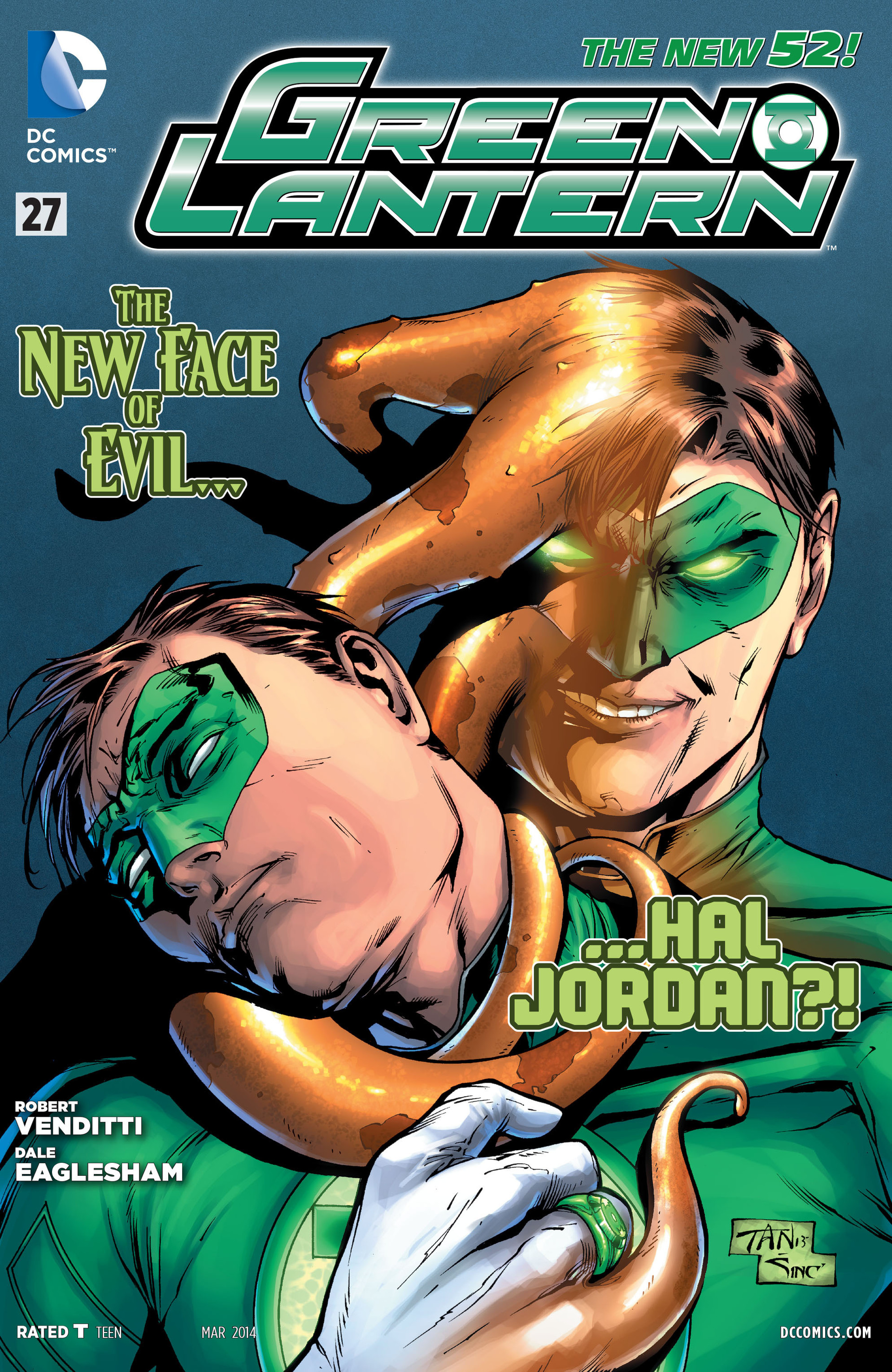 Read online Green Lantern (2011) comic -  Issue #27 - 1