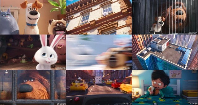 Snowball from The Secret Life of Pets 2 coloring page