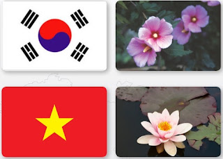 [Đọc - Dịch tiếng Hàn] 국기와 나라 꽃 Quốc Kỳ và Quốc Hoa