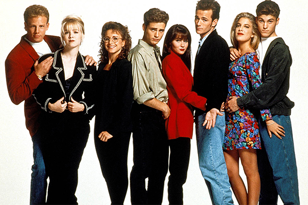 ... da série Beverly Hills 90210