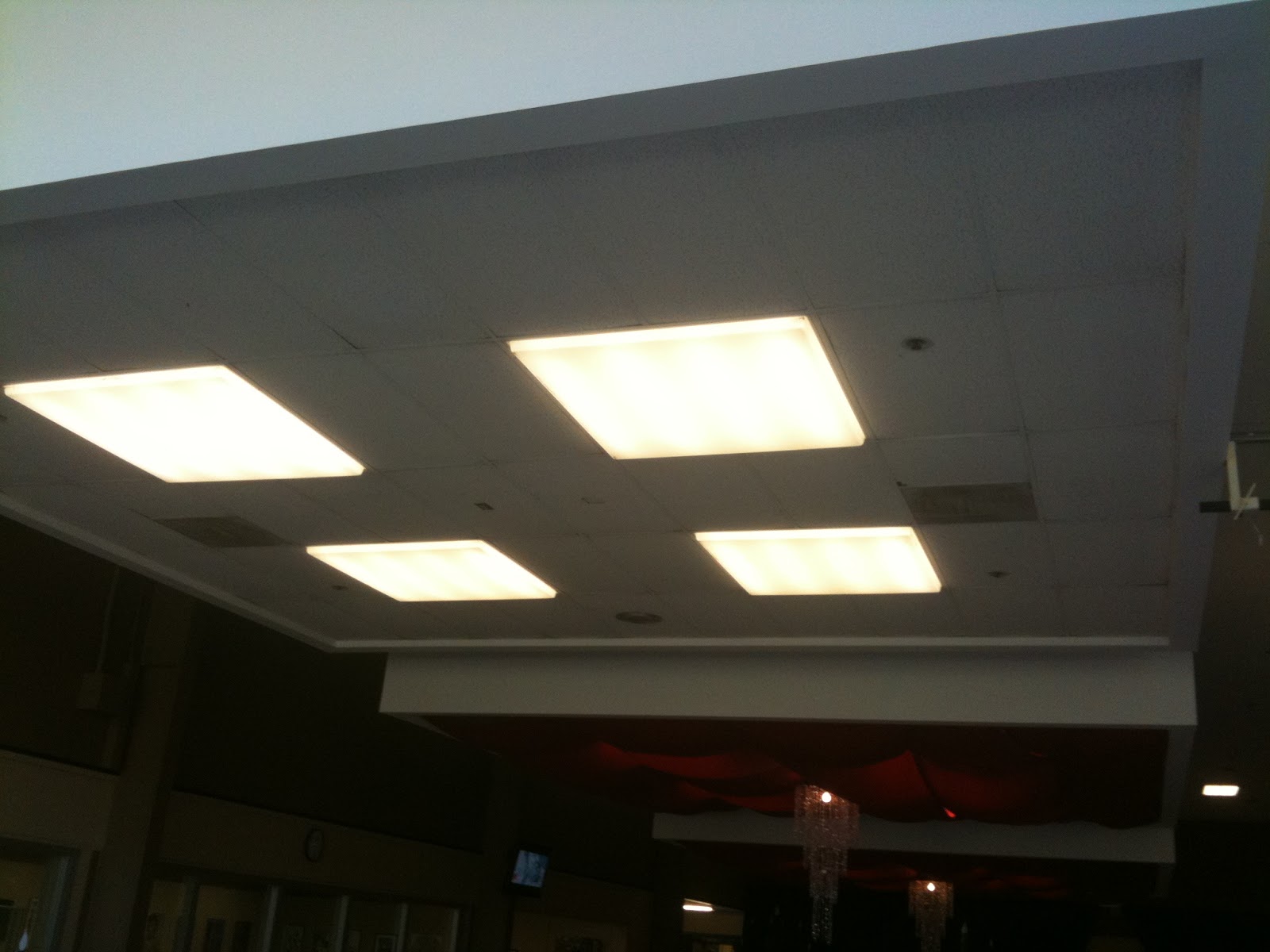 Studio B Event Designs WHAT TO DO WITH UGLY CEILINGS?