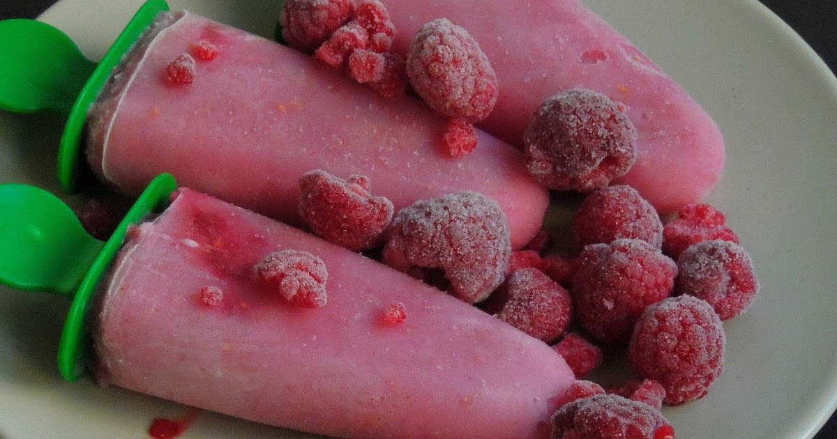 Vegan Raspberry Almond Milk Popsicle Cook N Click