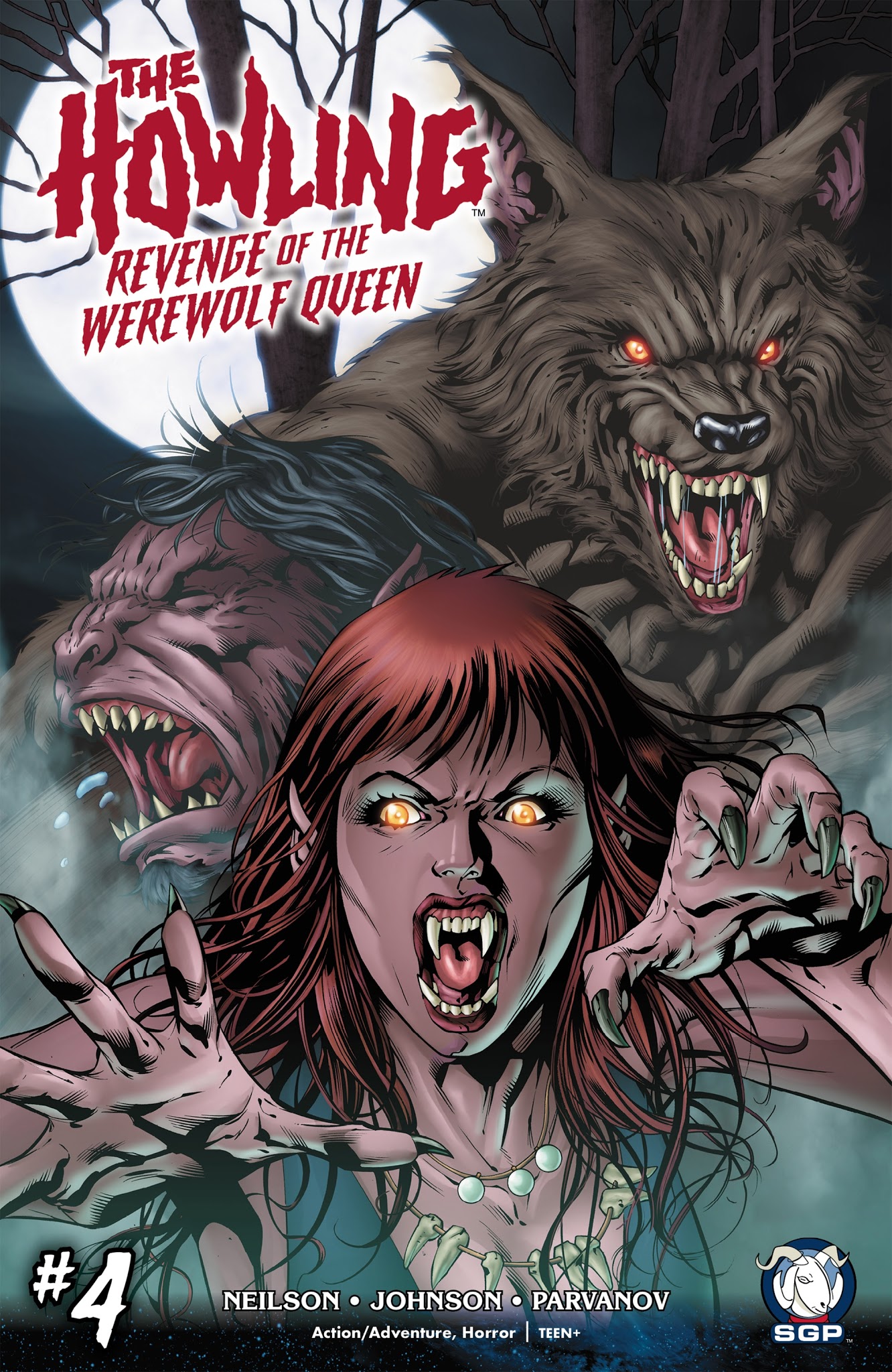 Read online The Howling: Revenge of the Werewolf Queen comic -  Issue #4 - 1