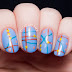 Abstract Roadmap Nail Art, for the Adventurer In You