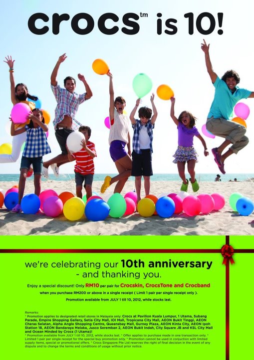 crocs aeon bukit tinggi