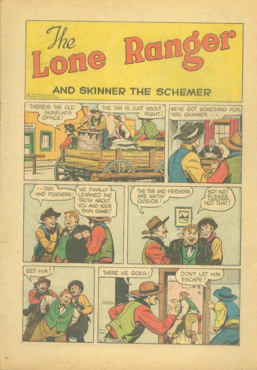 Read online The Lone Ranger (1948) comic -  Issue #17 - 3