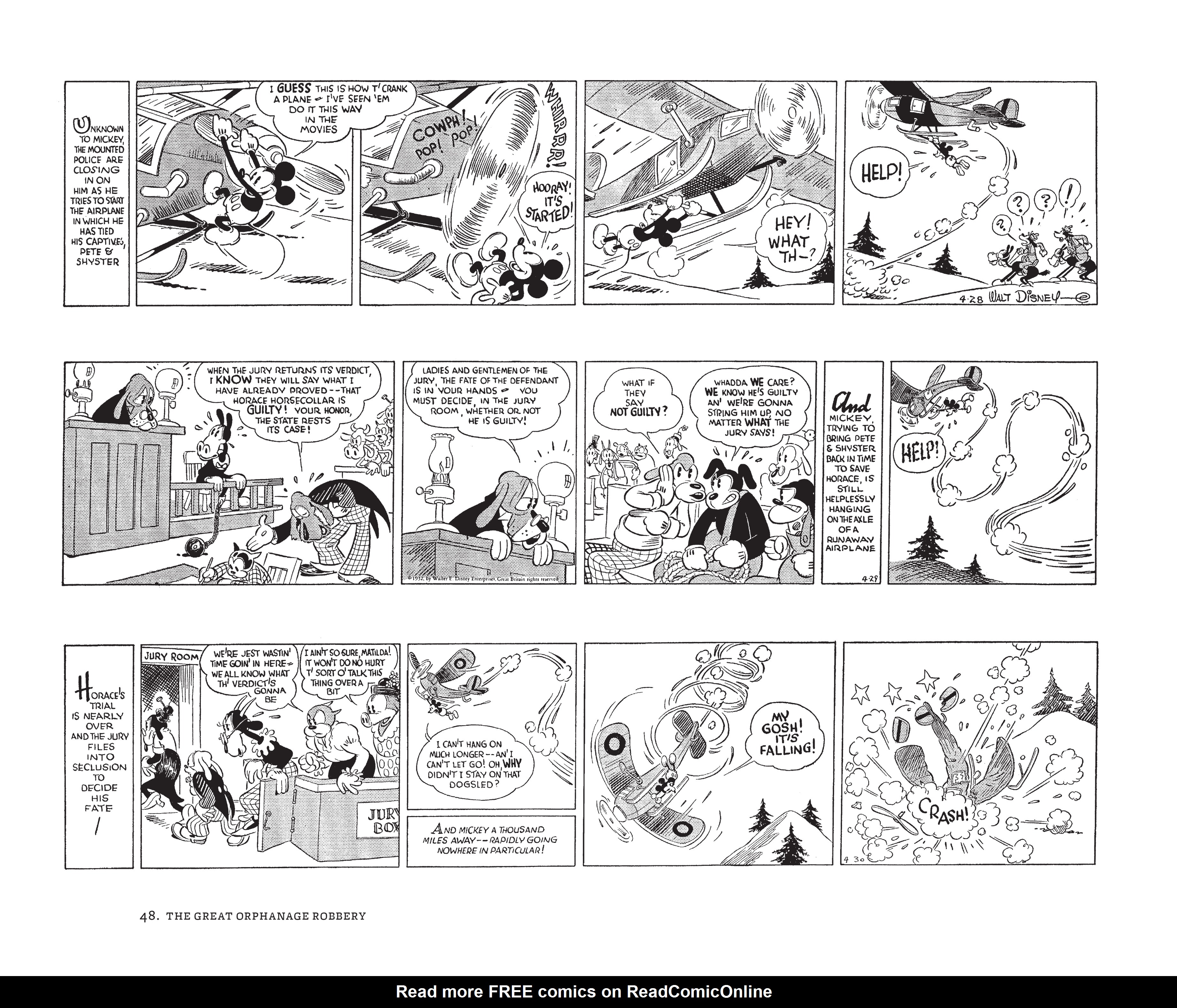 Read online Walt Disney's Mickey Mouse by Floyd Gottfredson comic -  Issue # TPB 2 (Part 1) - 48
