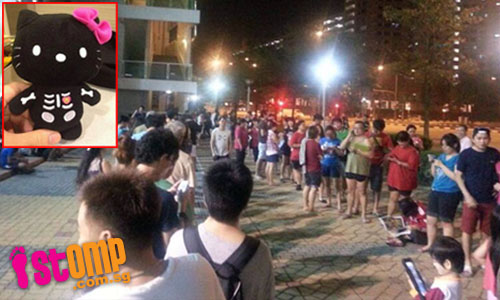 WHY QUEUE OR FIGHT? When you can buy the HELLO KITTY at S$7 online