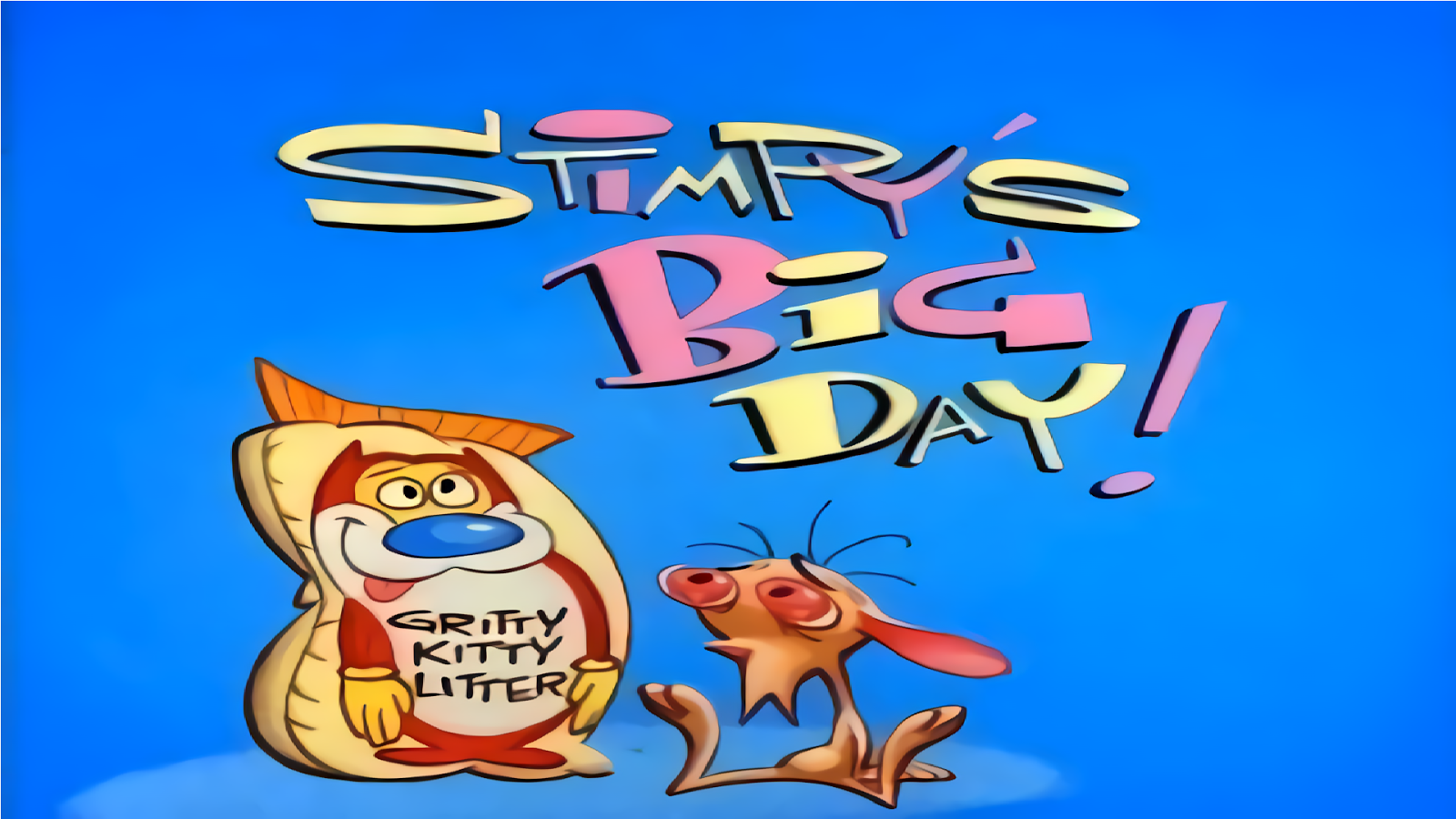 Michael Pakenham Ren and Stimpy Title Cards Widescreen HD (Part 1)