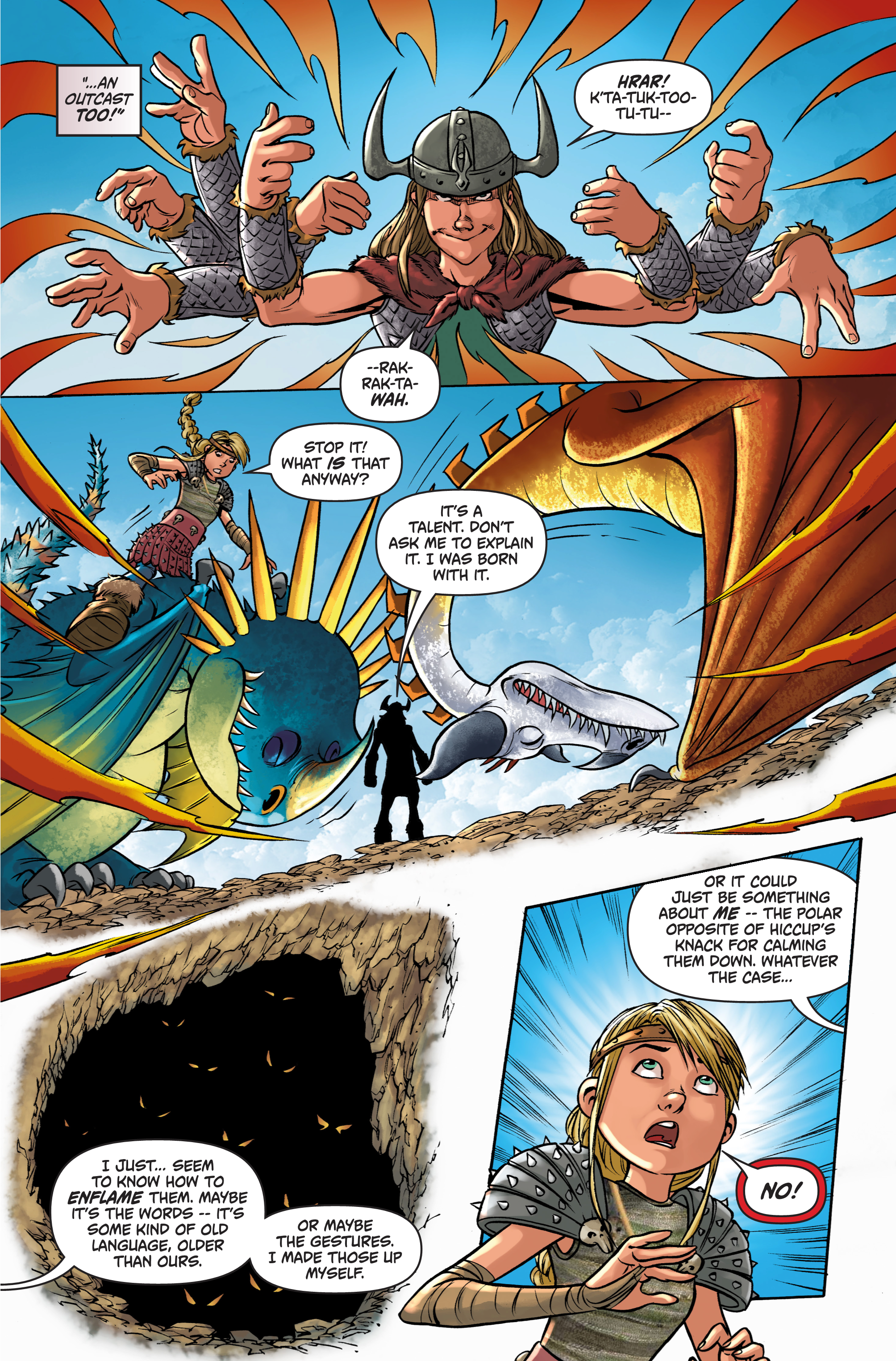 Read online DreamWorks Dragons: Riders of Berk comic -  Issue # _TPB - 97
