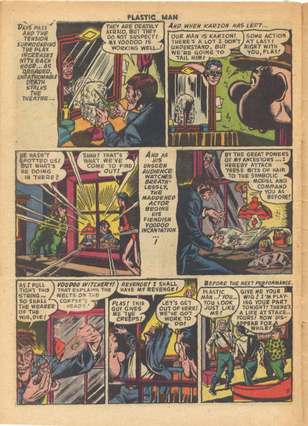 Read online Plastic Man (1943) comic -  Issue #38 - 30
