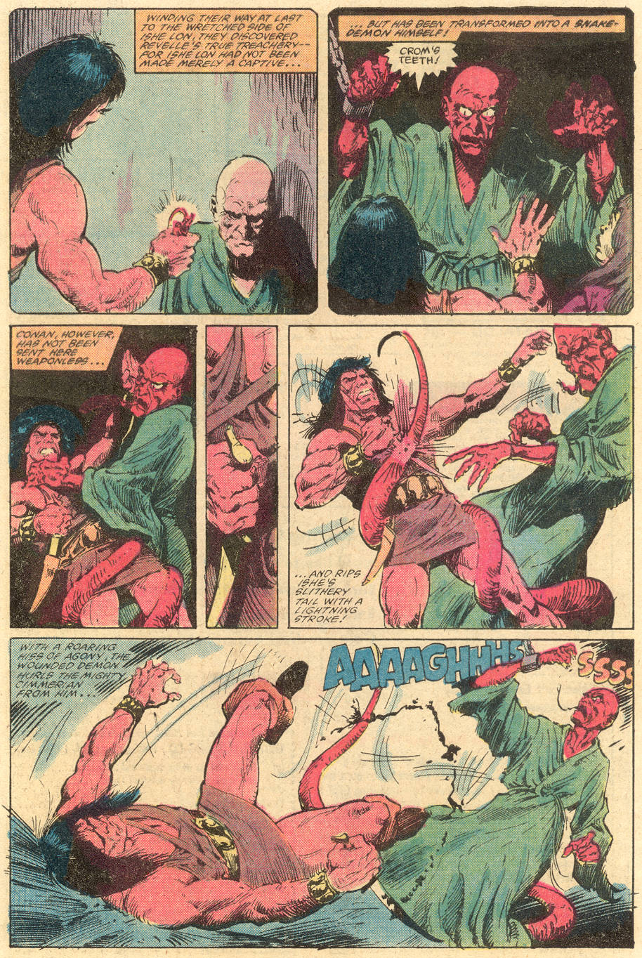 Read online Conan the Barbarian (1970) comic -  Issue #139 - 4