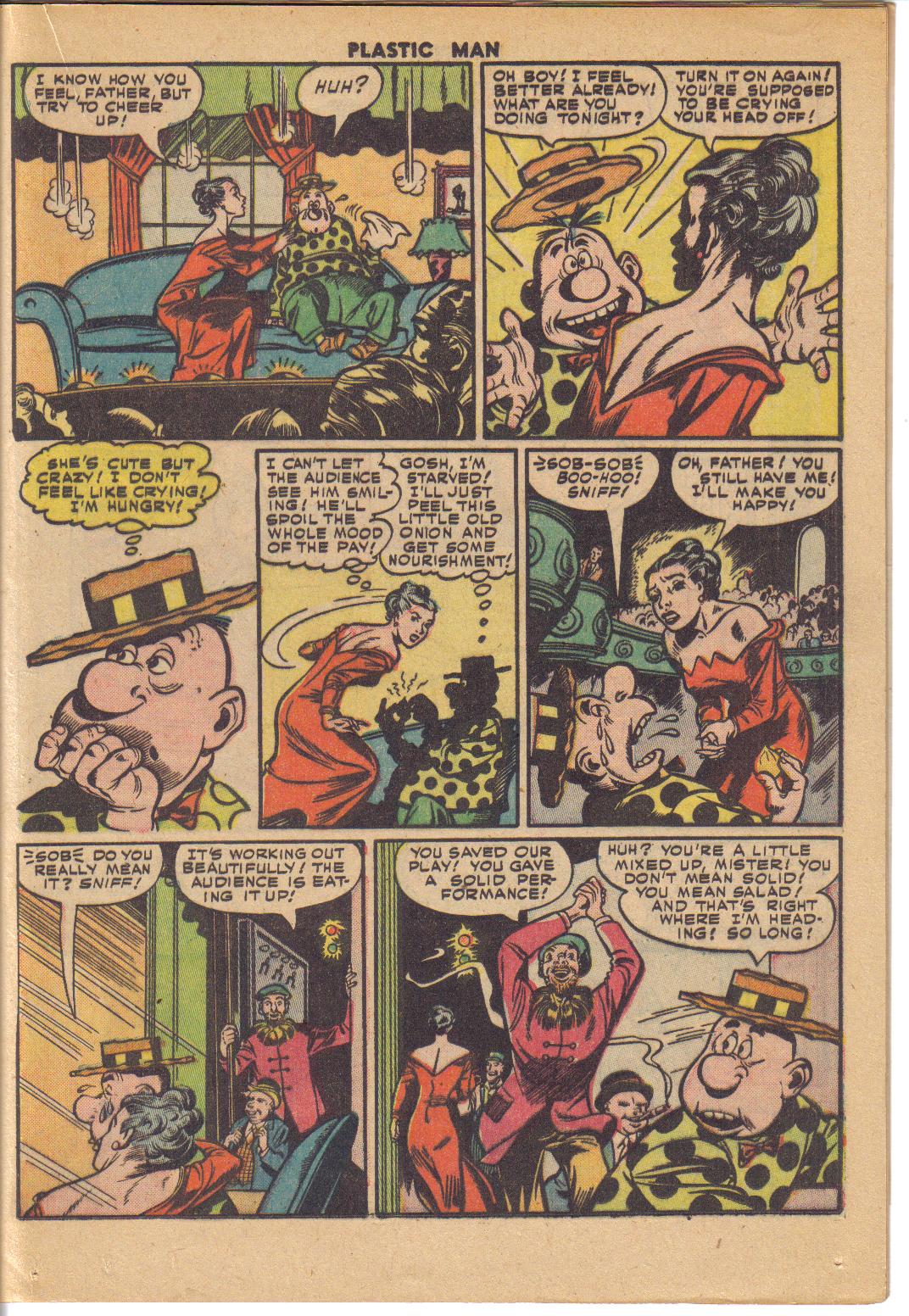 Read online Plastic Man (1943) comic -  Issue #33 - 17