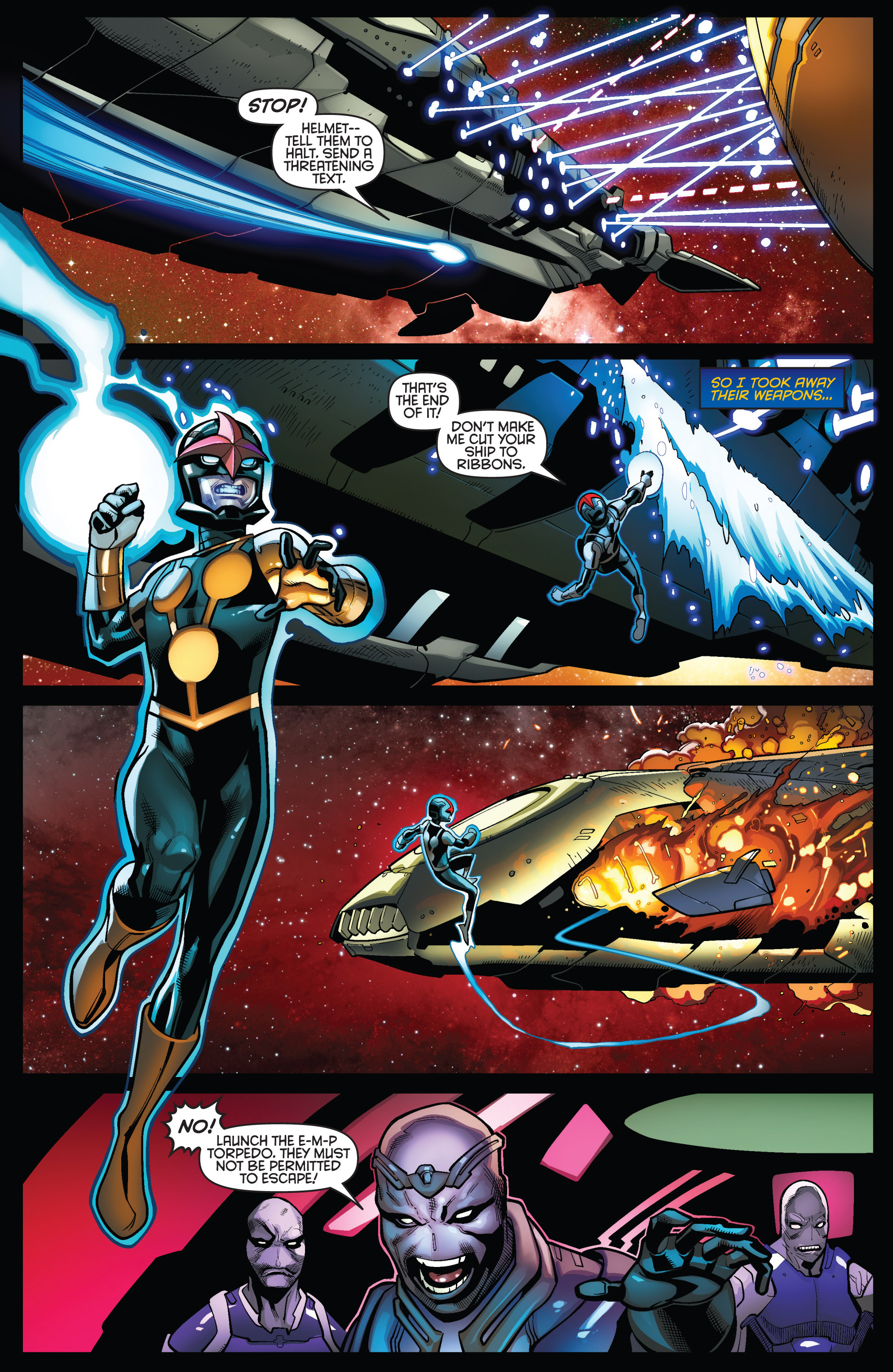 Read online Nova (2013) comic -  Issue #12 - 10