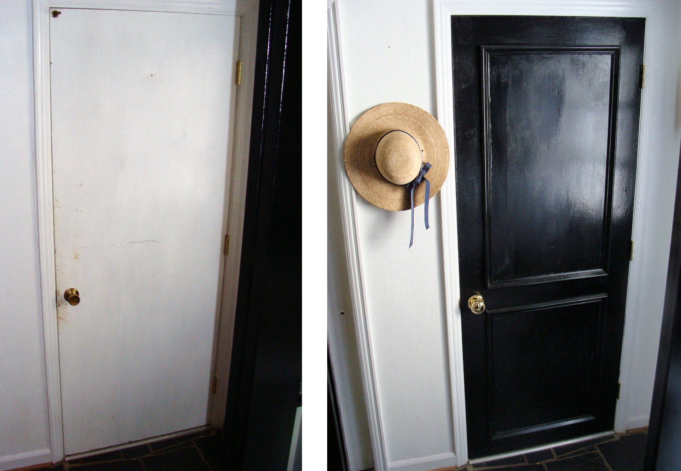 Braxton And Yancey Zero To Hero Old Hollow Core Door Makeover