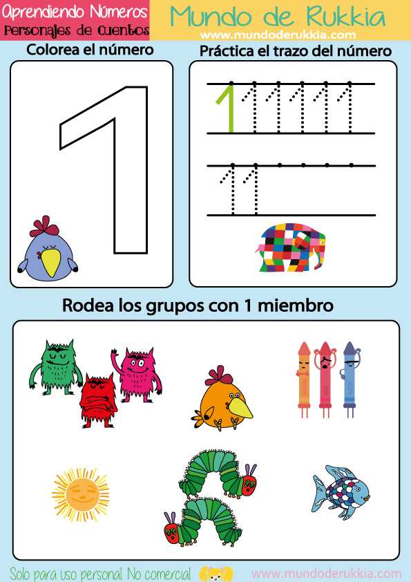 Actividades Para Enseñar Los Numeros Del 1 Al 20 En Preescolar Cómo