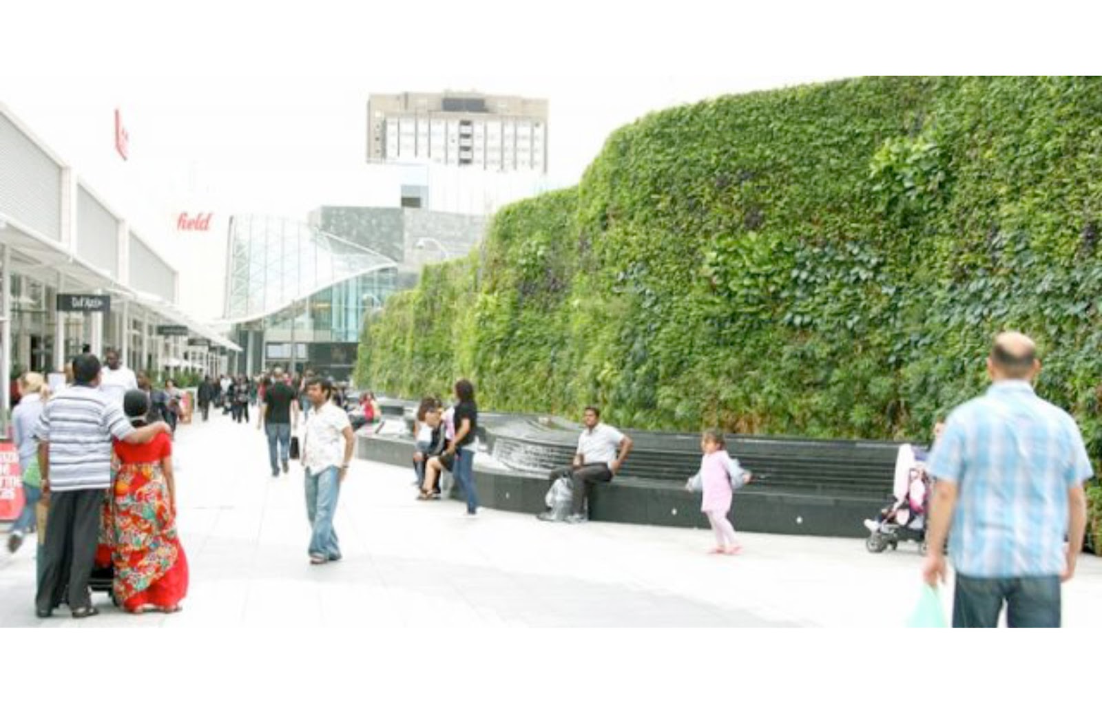 Living Architecture Daily London's green walls