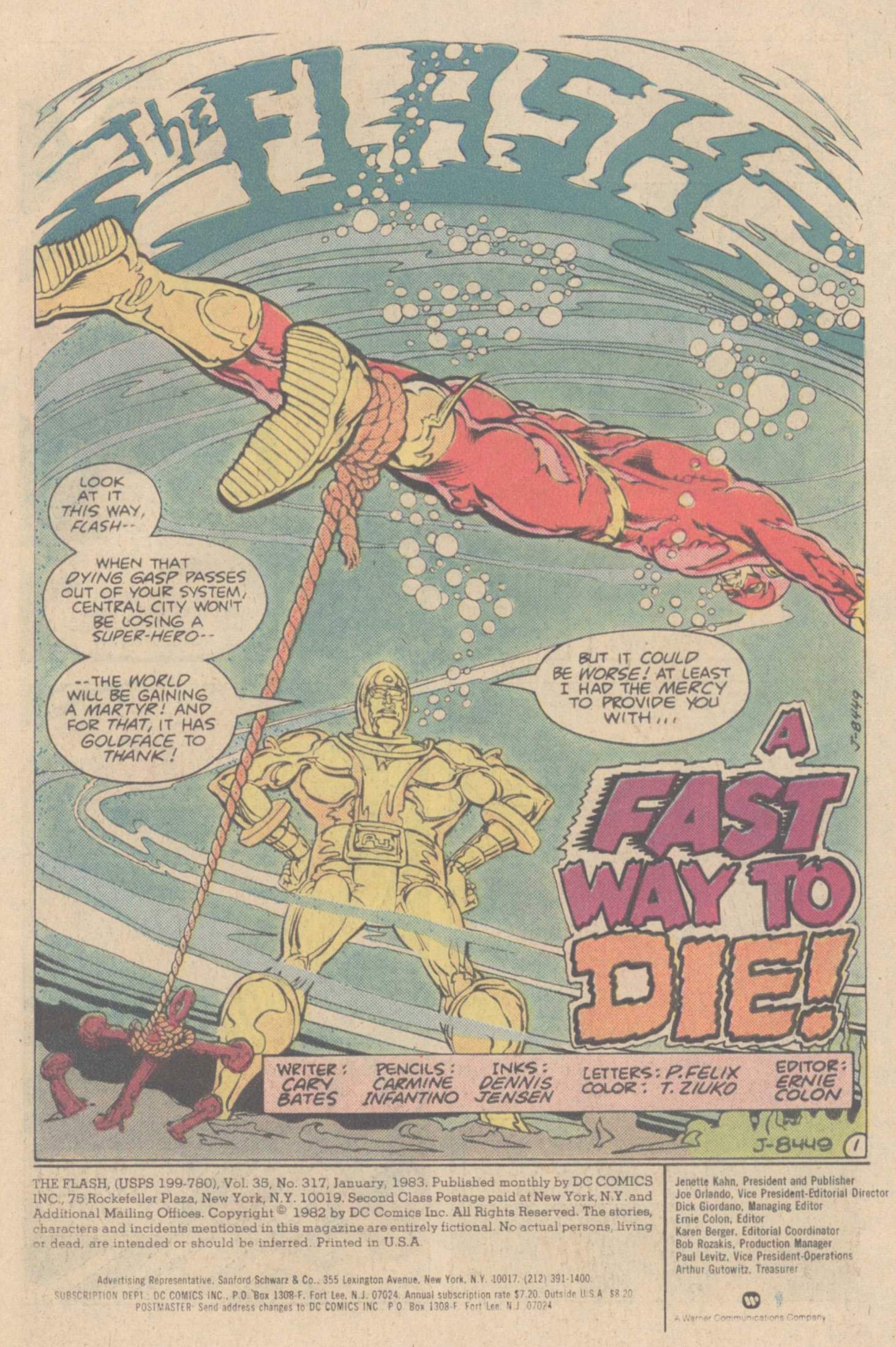 Read online The Flash (1959) comic -  Issue #317 - 3