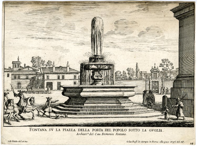 Spencer Alley Fountains of Rome in the 1670s