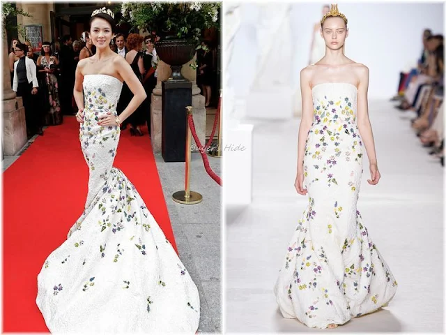 Zhang Ziyi in Giambattista Valli (Fall 2013 Couture) – Le Grand Bal De La Comedie Francaise