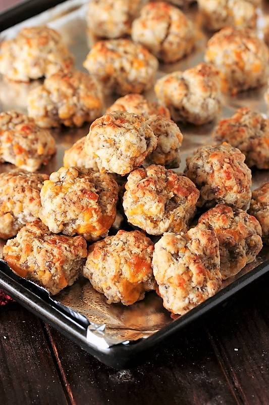 Cream Cheese Sausage Balls The Kitchen is My Playground