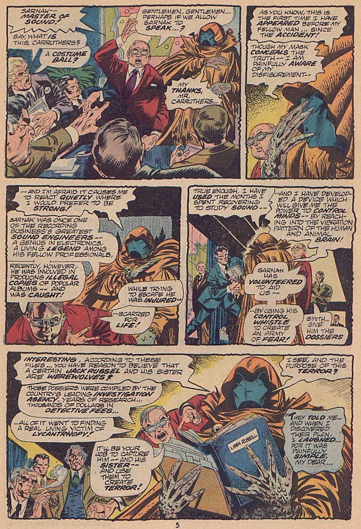 Read online Werewolf by Night (1972) comic -  Issue #10 - 5